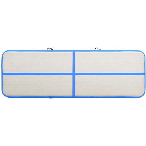  Strunjača na napuhavanje s crpkom 300 x 100 x 15 cm PVC plava Slike