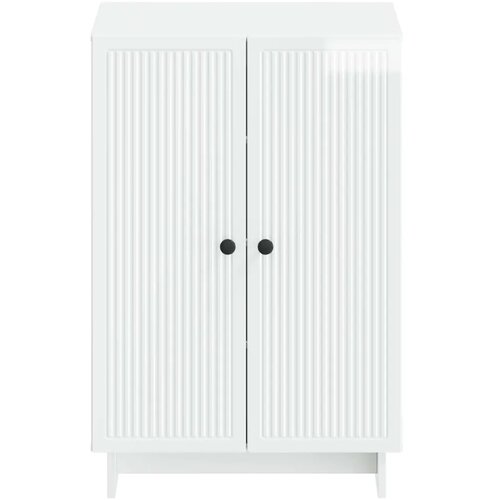  Ormar za cipele EDE 59 5 x 39 5 x 90 cm Konstruirano drvo - Bijela visokog sjaja Slike