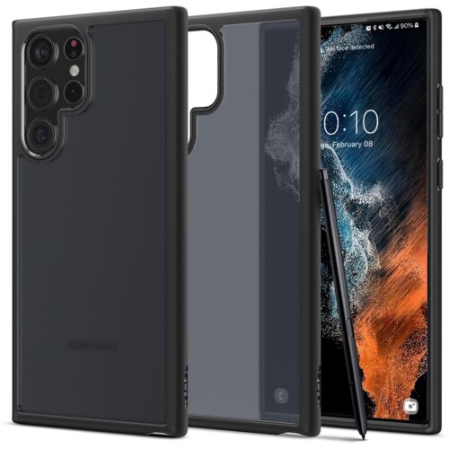 Spigen Ultra Hybrid ovitek za Samsung Galaxy S22 Ultra 5G črn z okvirjem Cene