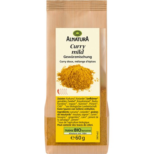 Alnatura Bio blagi curry - 60 g Slike