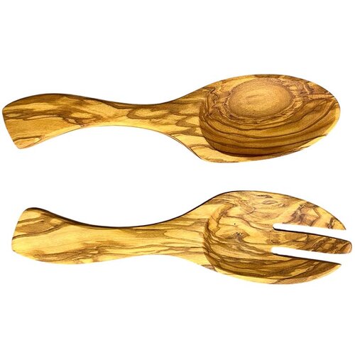 Wood Holz set kašika i viljuška za salatu, 23cm, Maslina Cene
