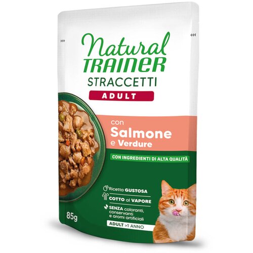  Ekonomično pakiranje Natural Trainer trakice u umaku 44 x 85 g - Losos Cene