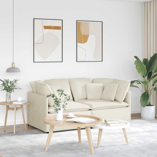  Modularna sofa s jastucima krem boje Cene