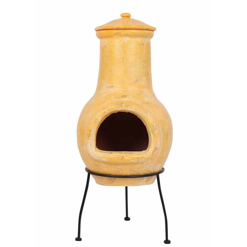 RedFire Kamin Tampico rumen 31x31x68 cm iz gline, (20693399) Cene