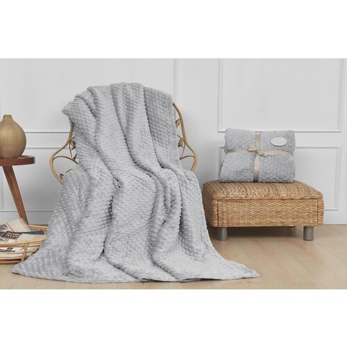 Aberto Design ćebe Ipeksoft, 200x220cm, Sivo Slike