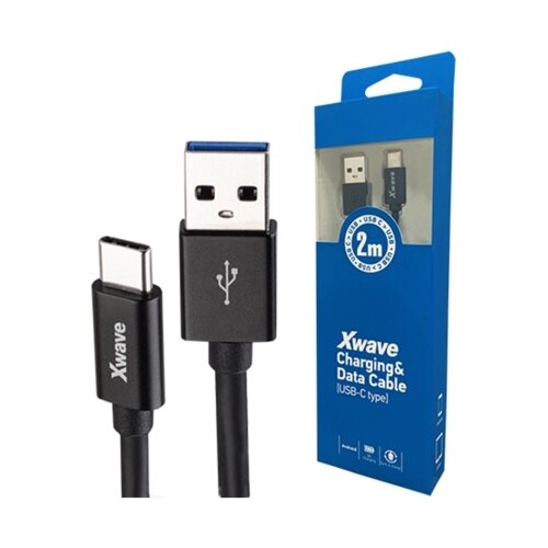  Xwave Kabl Type A na Type C 2m/3A/65W CRNI Cene