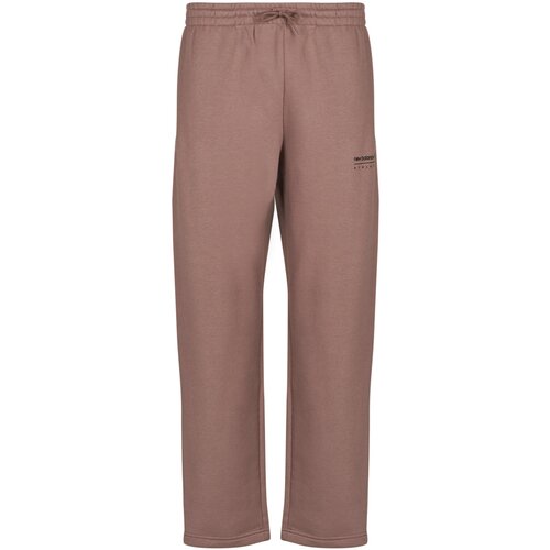 New Balance Spodnji deli trenirke LINEAR GRAPHIC FLEECE PANT Kostanjeva Slike