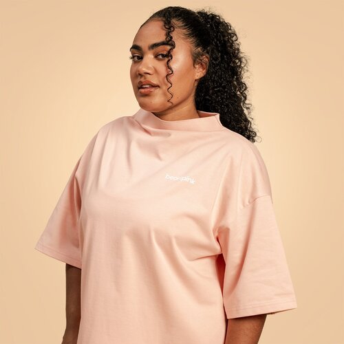 BeastPink ženska oversized majica Bliss Pink 91576 Slike