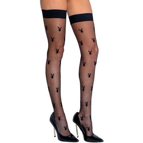 Playboy Lingerie - Bunny Noir Stockings Slike