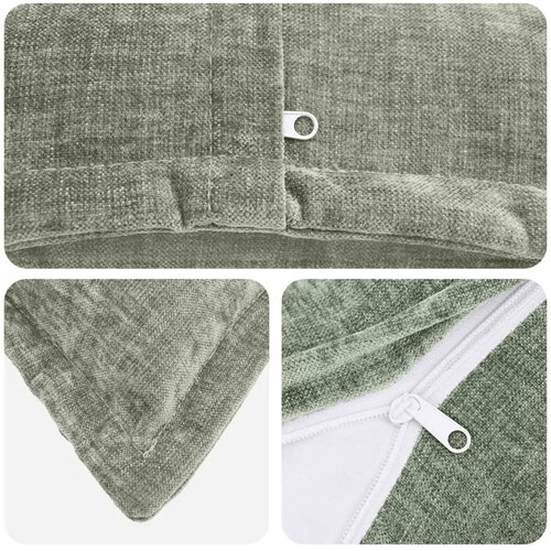  Presvlaka za jastuk 2 kom. HOUTEN Zelena 50 x 50 cm - Zelena 50 x 50 cm 2 Slike