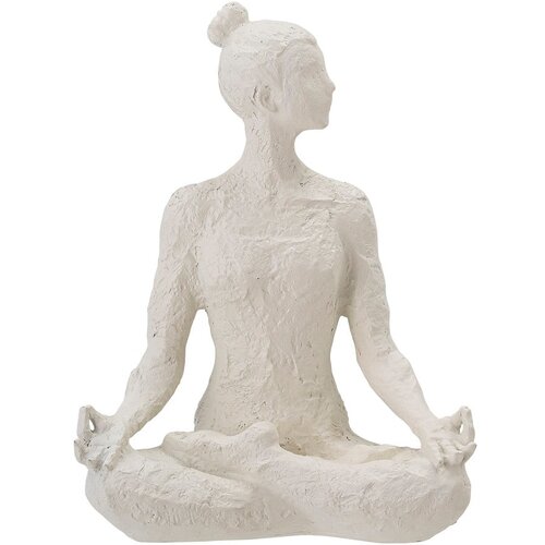 Bloomingville bijela ukrasna statueta Adalina, visina 24 cm Slike