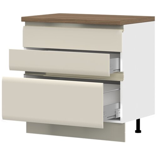 Jela SPODNJI ELEMENT R-90-3MBOX/6 ZA KUHINJO INVICTUS - KAMIR MAT LAK Slike