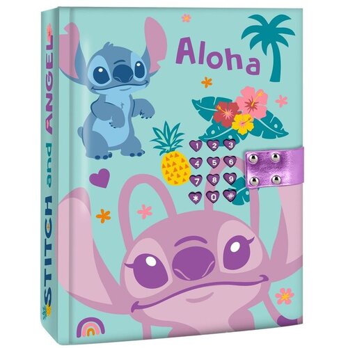 Disney Stitch Tajni Dnevnik s Kodom Slike