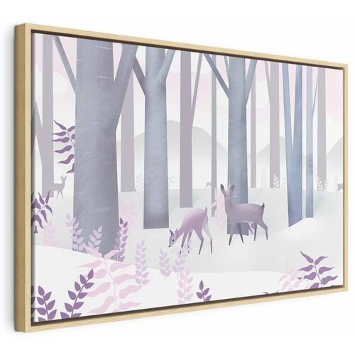  Slika - Fairy-Tale Forest (1 Part) Vertical - Second Variant 90x60 U prirodnom drvenom okviru Cene