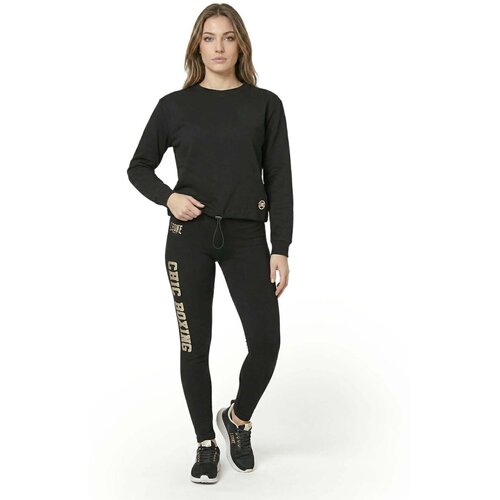 Leone 1947 Pajkice Woman Legging Active Gold Črna Slike
