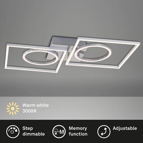 BRILONER 3135-018 - led prigu&amp;scaron;iva stropna svetiljka frame LED/43,8W/230V 3000K Slike