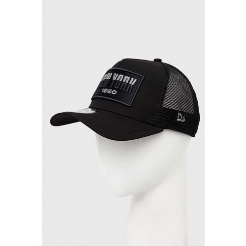 New Era Kapa s &amp;scaron;iltom črna barva Slike