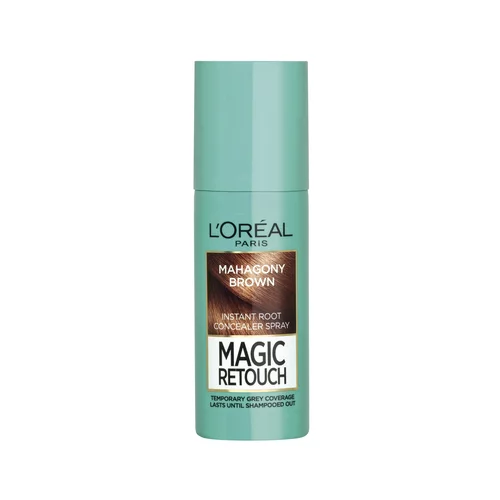 L´Oréal Paris Magic Retouch Instant Root Concealer Spray pršilo za prekrivanje narastka 75 ml odtenek Mahagony Brown
