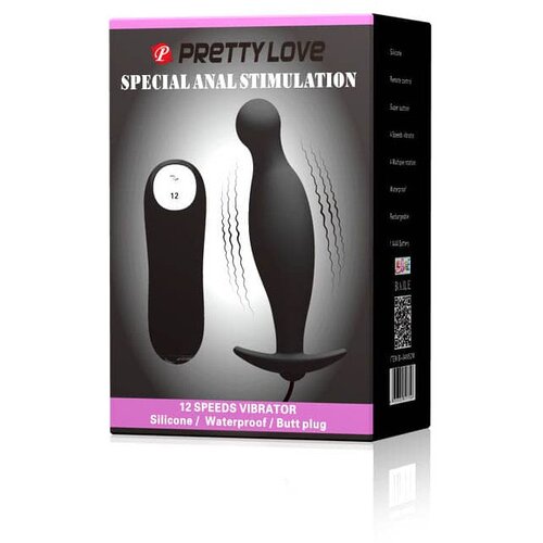 Debra Specijalan vibro analni plag sa vibracijom BI 40036 Slike