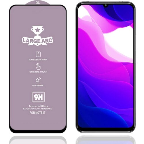  9H Full Glue Large Arc steklo za Xiaomi Mi 10T Lite 5G | Črn rob Cene