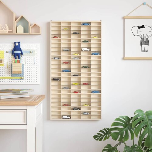 vidaXL Kutija za izlaganje Smeđa 50 x 4.5 x 96 cm Konstruirano drvo Cijene