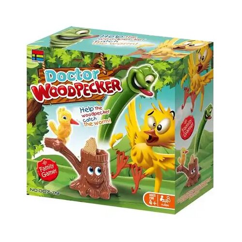 Magic Toys Doctor Woodpecker Družabna igra z gosenico Cene