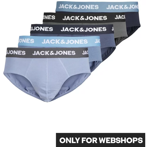 Jack & Jones Spodnje hlačke mornarska / svetlo modra / temno siva / bela