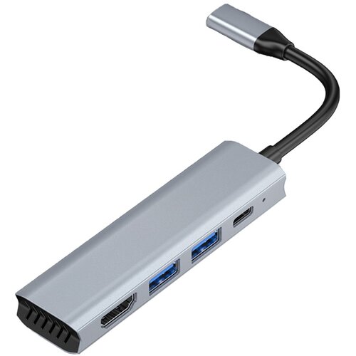 INF 4-v-1 USB-C na HDMI Hub Adapter 4K - Napajanje in 5Gbps prenos podatkov, (5000129837) Cene