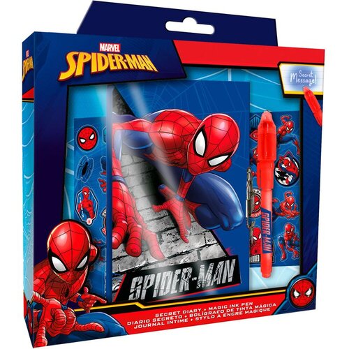 Spiderman Dnevnik i čarobna olovka Marvel Slike