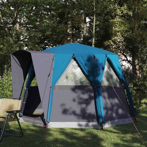  Kabinski &scaron;otor s streho Modra in siva 320 x 320 x 203 cm, (5000091146) Cene
