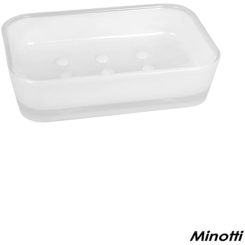 Minotti držač sapuna stojeći beli B6423 Slike