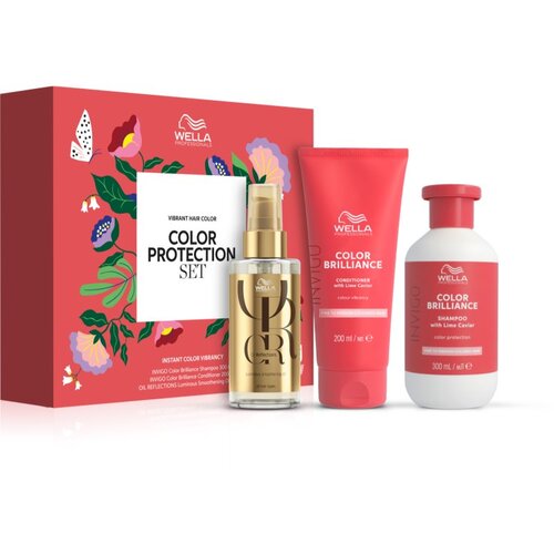 Wella Professionals Invigo Color Brilliance darilni set Spring(za barvane lase) Cene