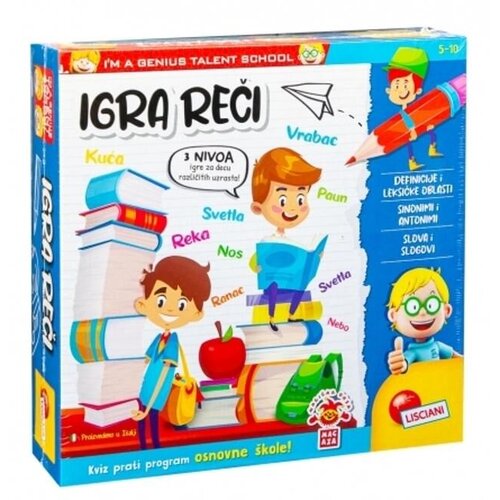 Lisciani Edukativna igra reči Mali Genije RS100484 Cene