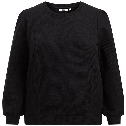 WE Fashion Majica črna Slike