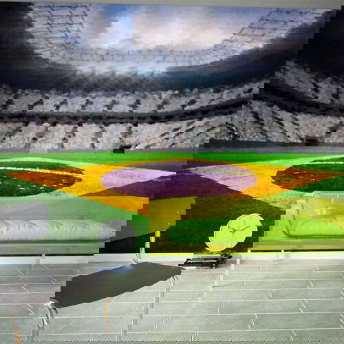  Tapeta - Brazilian stadium 100x70 Cene