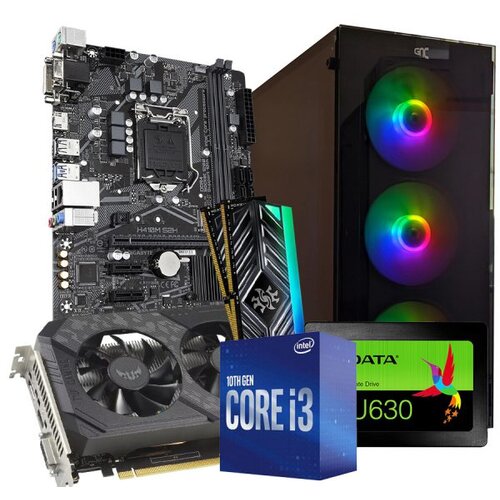 PC Gamer Računar i3-10100F 3.6GHz; SSD 480GB (16GB RAM) Slike