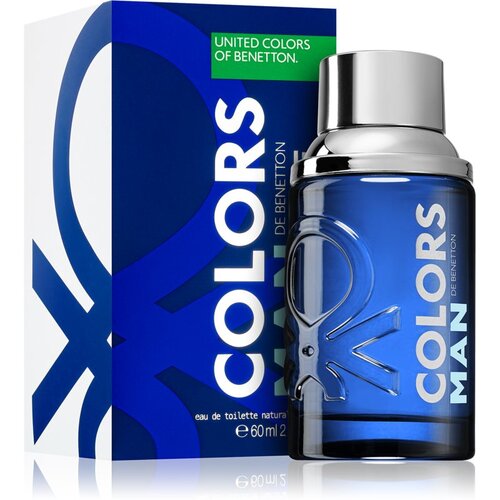 Benetton Colors de Man Blue toaletna voda za mo&amp;scaron;ke 60 ml Slike