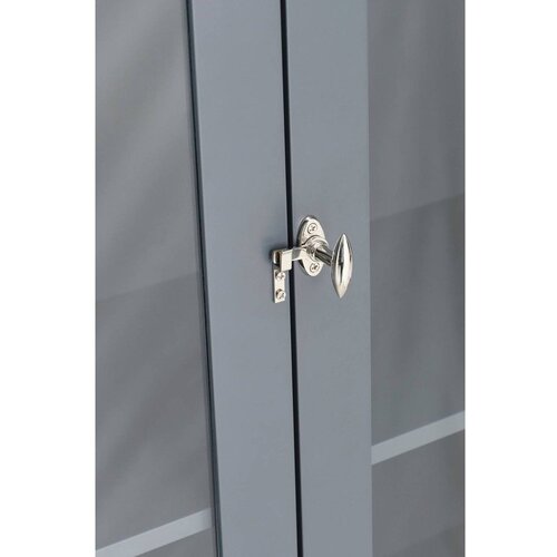 Ellos Home Siva viseća vitrina od MDF-a 85x170,5x35 cm Prato &amp;ndash; Slike
