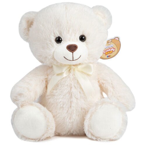  medo Cuddly Bear &amp;ndash; nježna pli&amp;scaron;ana igračka za bebe i djecu Bijela Slike