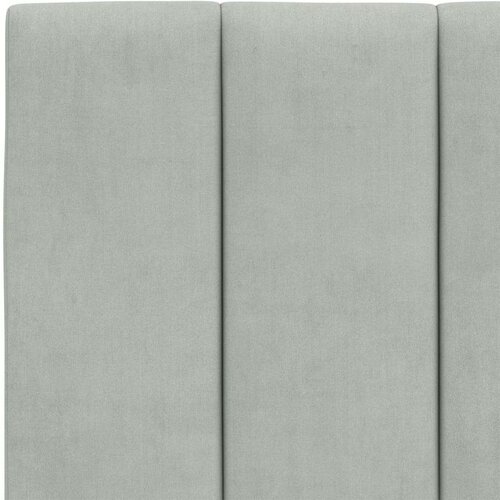VidaXL okvir kreveta s LED svjetlima svjetlosivi 140x200 cm bar&amp;scaron;unasti Slike