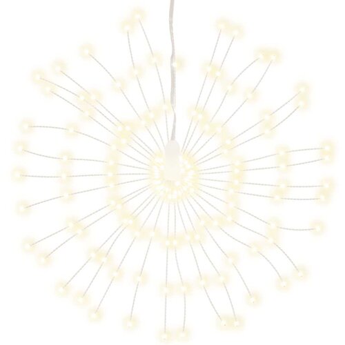 VidaXL božična zvezdna lučka 140 led toplo bela 17 cm, (20886950) Slike