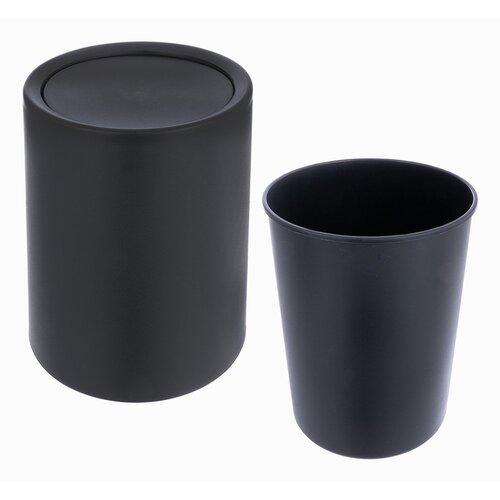 Orion Črn plastičen ko&amp;scaron; za smeti 6 l &amp;ndash; Slike