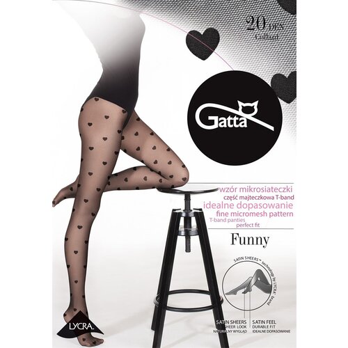 Gatta Funny 08 Tights Nero Black 3-M Slike