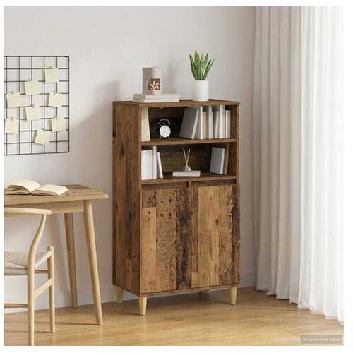 VidaXL Kuhinjski ormarić Staro drvo 60 x 36 x 110 cm Konstruirano drvo - Staro drvo Slike