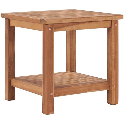 vidaXL stolić za kavu 45 x 45 x 45 cm od masivne tikovine Cene