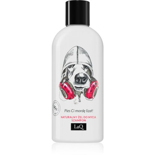 LaQ Music Purifies Cool Dogy gel za tu&amp;scaron;iranje i &amp;scaron;ampon 2 u 1 300 ml Slike