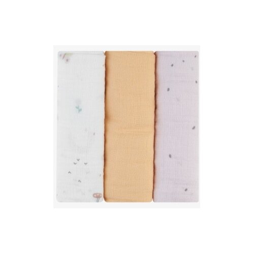 Kikka Boo Pelene od muslina set 3 pcs 75x75 Hedge Hugs ( KKB12087 ) Slike