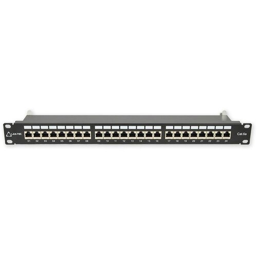 LAN-TEC PP-170 24P / C6A - 19 "patch panel 1U, 24 porta C6A Cijene