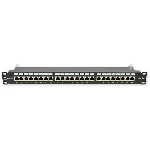 LAN-TEC PP-170 24P / C6A - 19 "patch panel 1U, 24 porta C6A