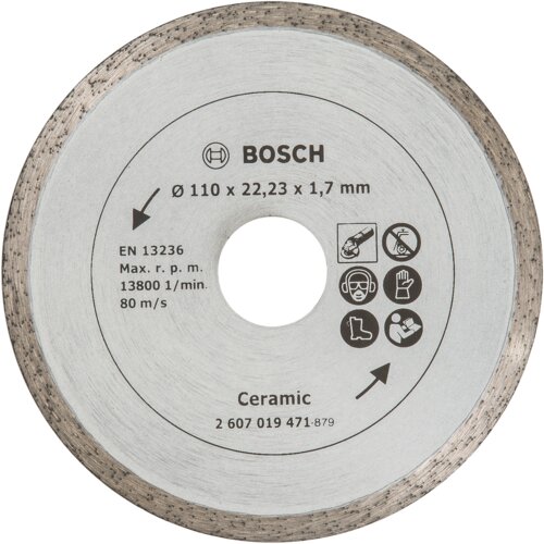 Bosch Dijamantska ploča za brusilicu 2607019471, 110mm Slike